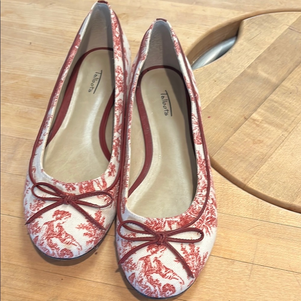 Talbots Red and White Women's Shoes